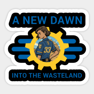 Vault 33's Dawn - Lucy Steps Out Sticker